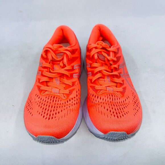 ASICS WOMENS GEL-KAYANO 28 BLAZING CORAL/MIST COMFORTABLE RUNNING SHOES SIZE 7B - Picture 2 of 5